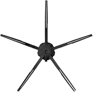 2x Silicone Side Brushes | Compatible with Xiaomi Roborock S7, S6, S5, E35, E20, Mi Robot Vacuums