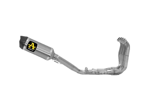 71178ckz Arrow Yamaha Yzf R1 17-24 Competition Full System With Stainless Steel Collectors And Titanium Link Pipe And Race-Tech Silenc.