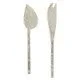 Antique Silver Cheese Knives Set