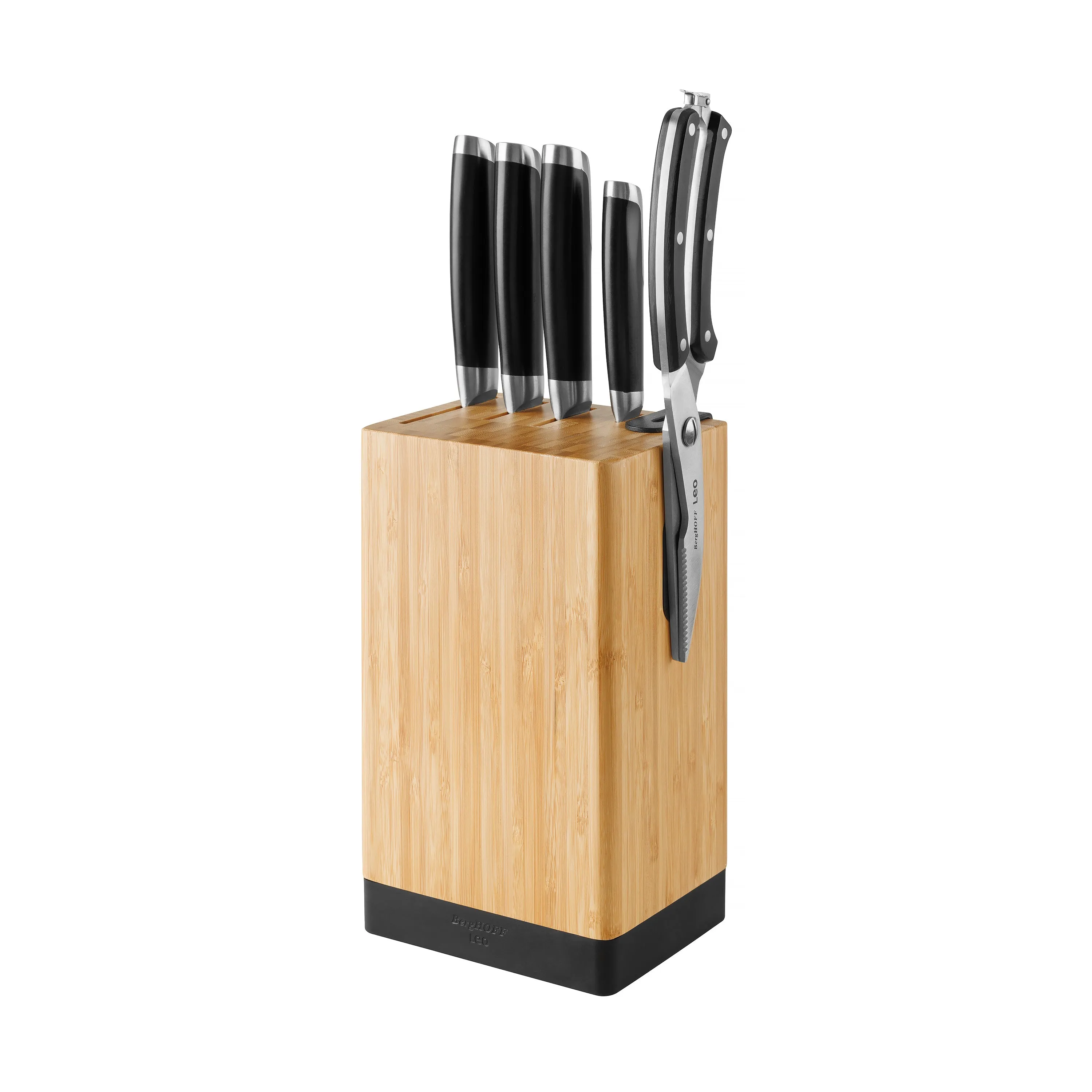BergHOFF Leo Graphite 5Pc Cutlery Block Set