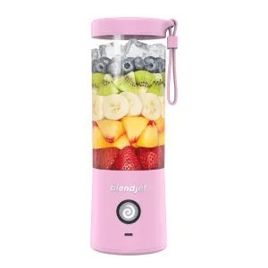 BLENDJET V2 Portable Blender - World's Most Powerful Compact 16Oz BPA Free Blender - Blush
