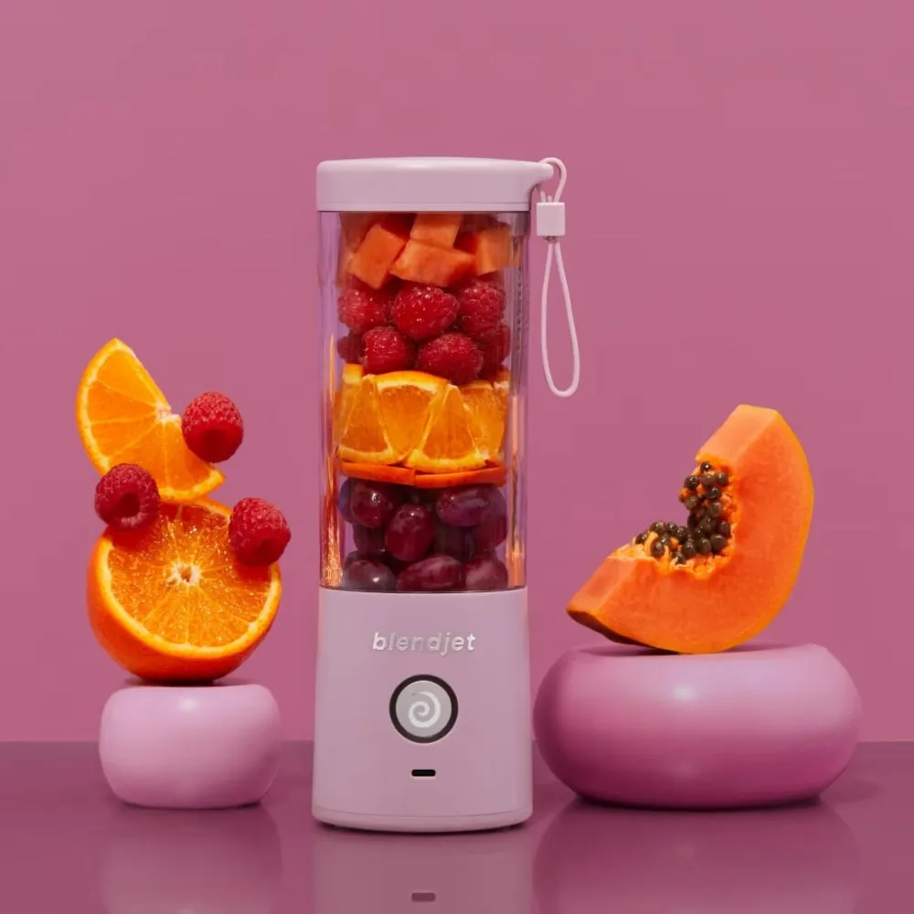 BLENDJET V2 Portable Blender World's Most Powerful Compact 16Oz BPA Free Blender Lilac
