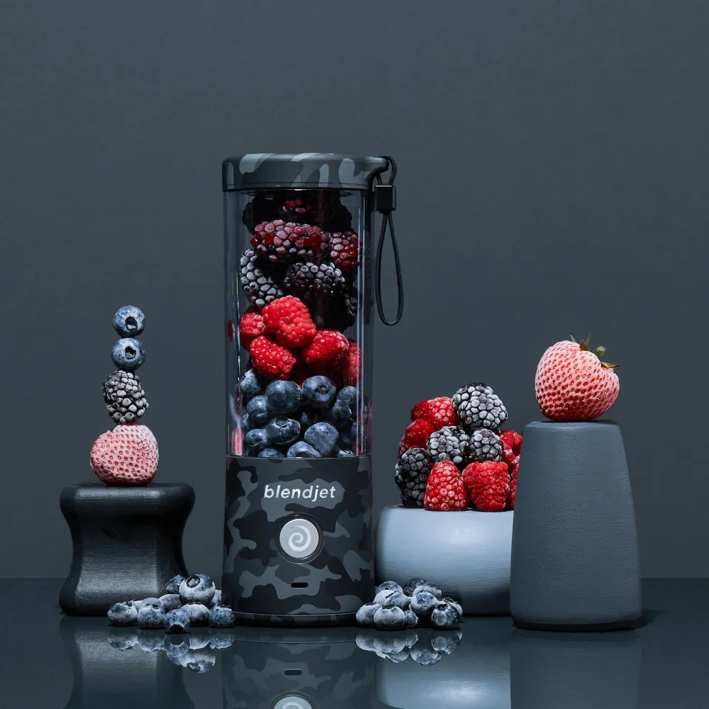 BLENDJET V2 Portable Blender - World's Most Powerful Compact 16Oz BPA Free Blender - Print - Urban Camo