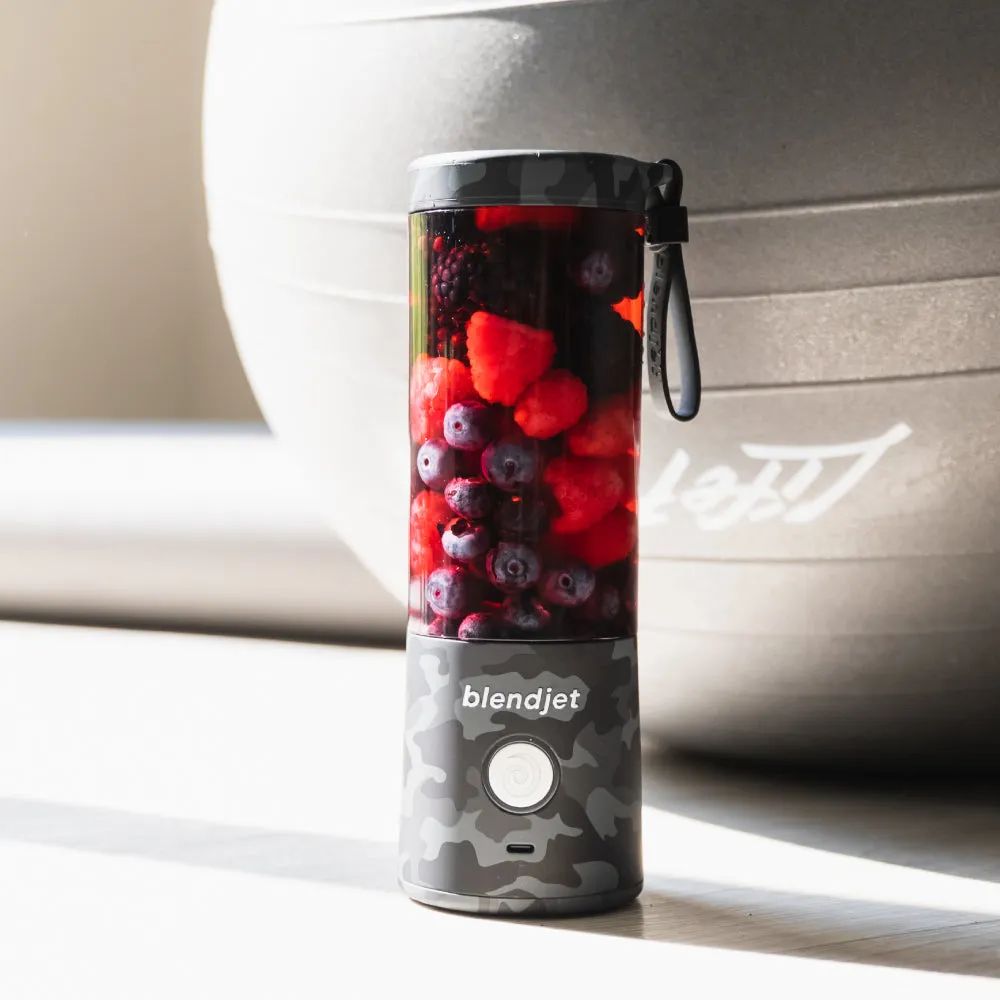 BLENDJET V2 Portable Blender - World's Most Powerful Compact 16Oz BPA Free Blender - Print - Urban Camo