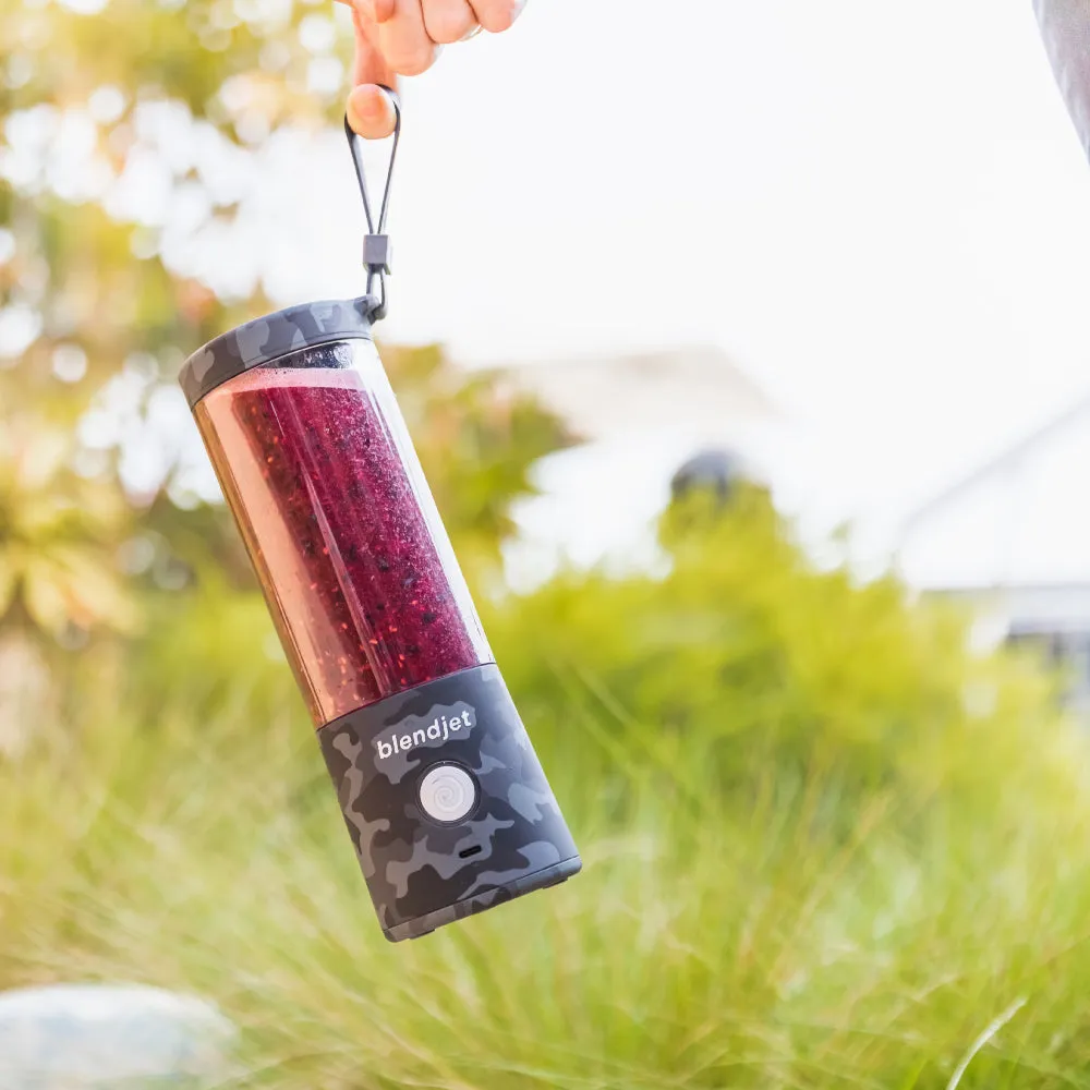 BLENDJET V2 Portable Blender - World's Most Powerful Compact 16Oz BPA Free Blender - Print - Urban Camo