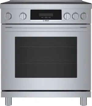 Bosch 30" Stainless Freestanding 800 Series Induction Electric Range HIS8055U