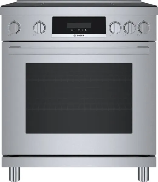 Bosch 30" Stainless Freestanding 800 Series Induction Electric Range HIS8055U