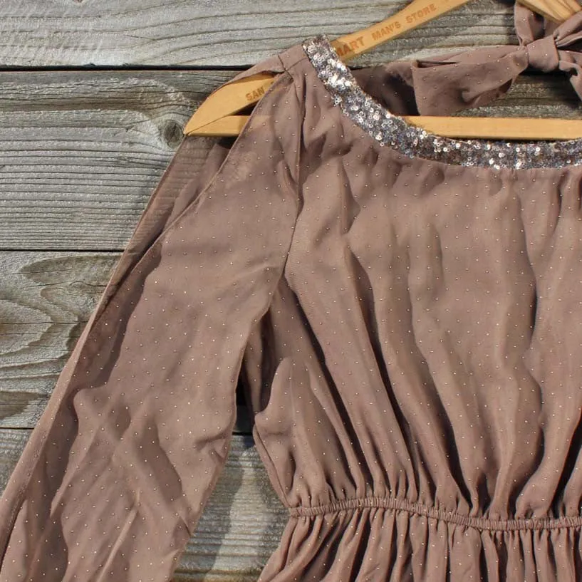 Copper Starlight Dress in Copper