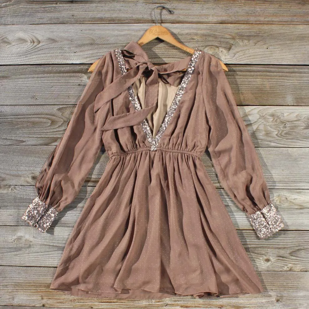 Copper Starlight Dress in Copper