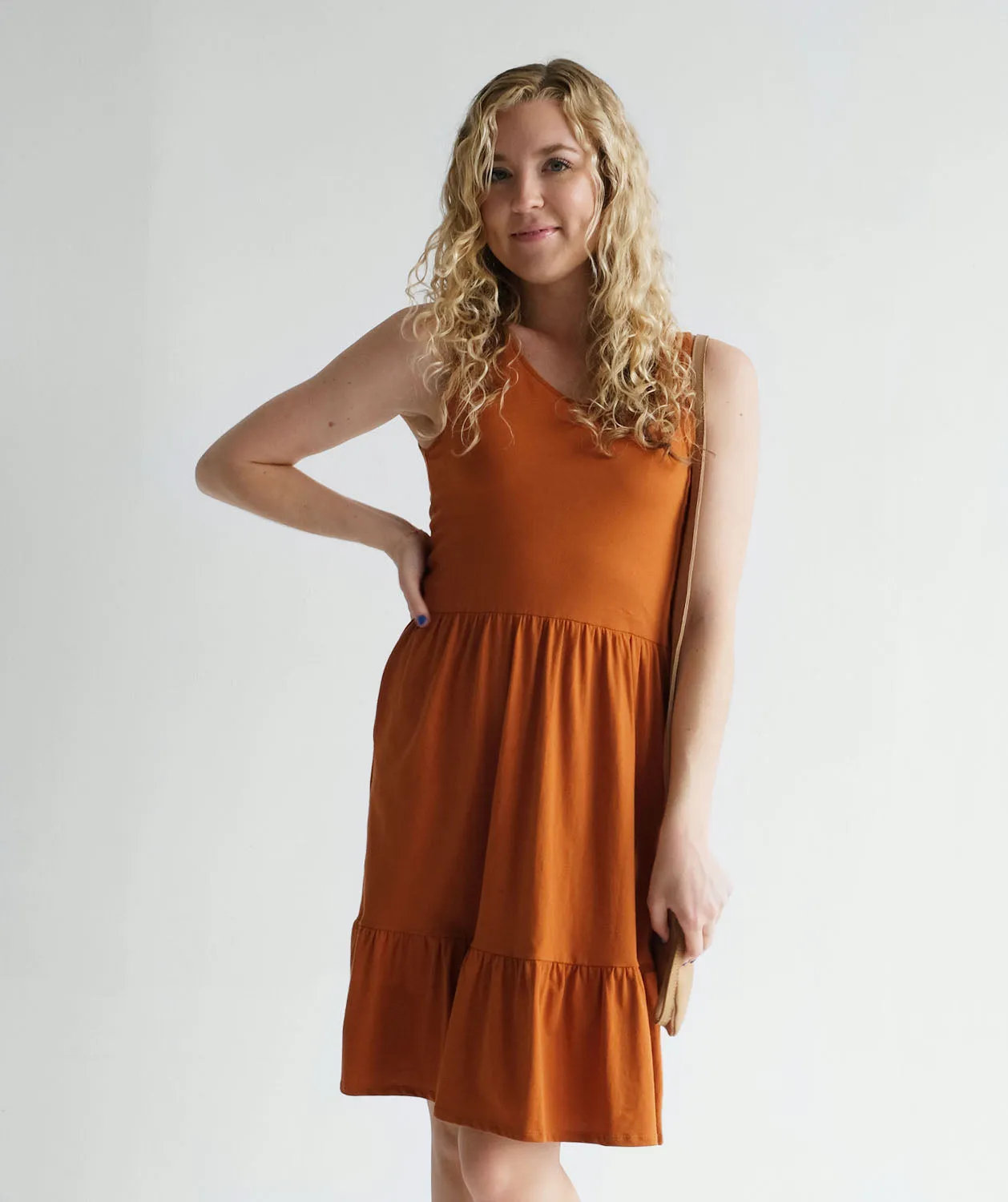 DAWN dress in Copper