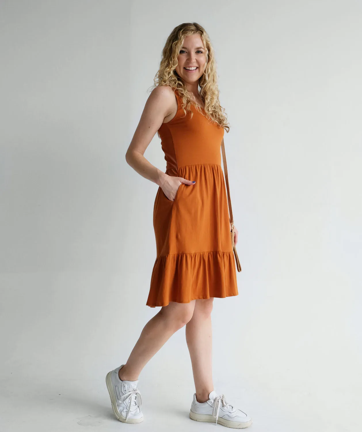 DAWN dress in Copper