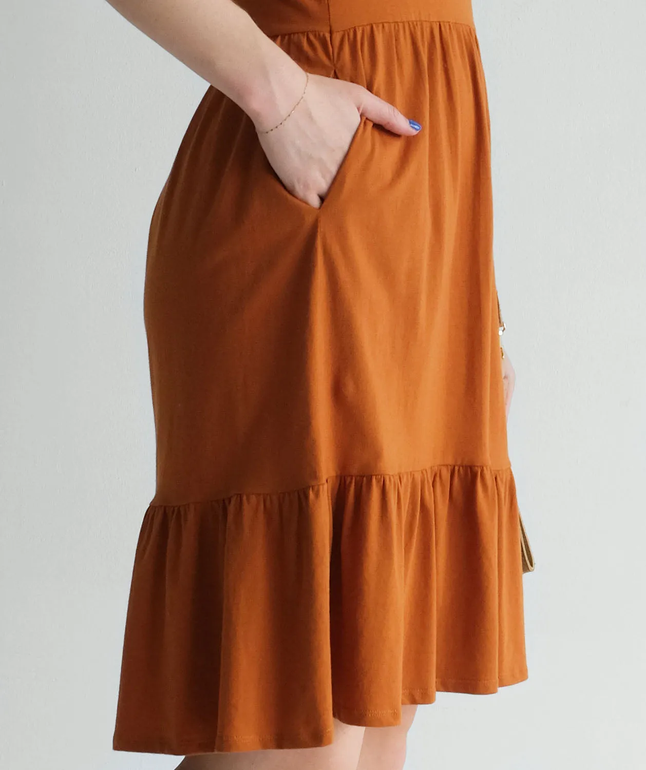 DAWN dress in Copper