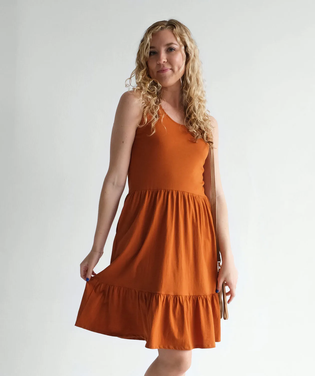 DAWN dress in Copper