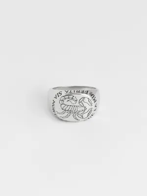 Digby & Iona Scorpion Signet Ring