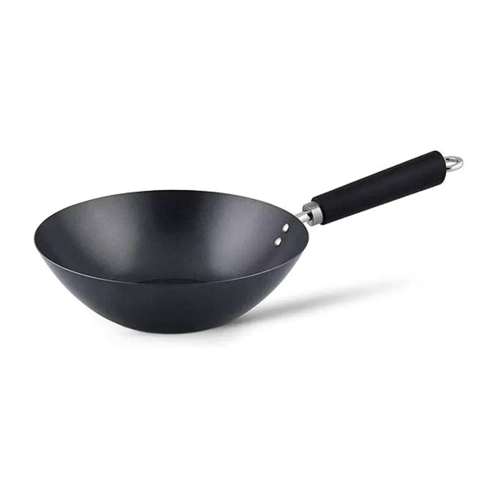 Ken Hom Excellence 27cm Non Stick Carbon Steel Wok
