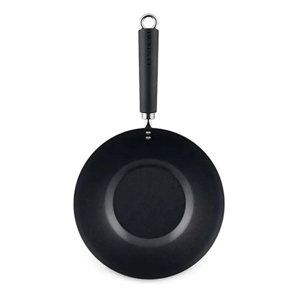 Ken Hom Excellence 27cm Non Stick Carbon Steel Wok