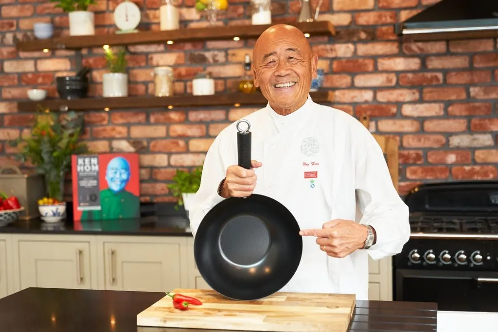 Ken Hom Excellence Non-stick Carbon Steel Wok 35cm