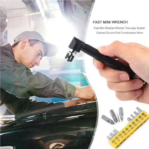 Lewrench - L-shape dual head wrench