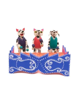 Mexican Wood Carving ”Marimba” (Calixto Santiago)