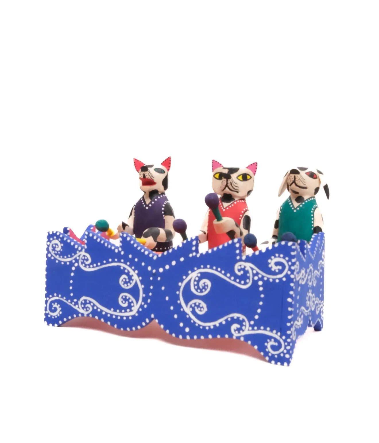 Mexican Wood Carving ”Marimba” (Calixto Santiago)