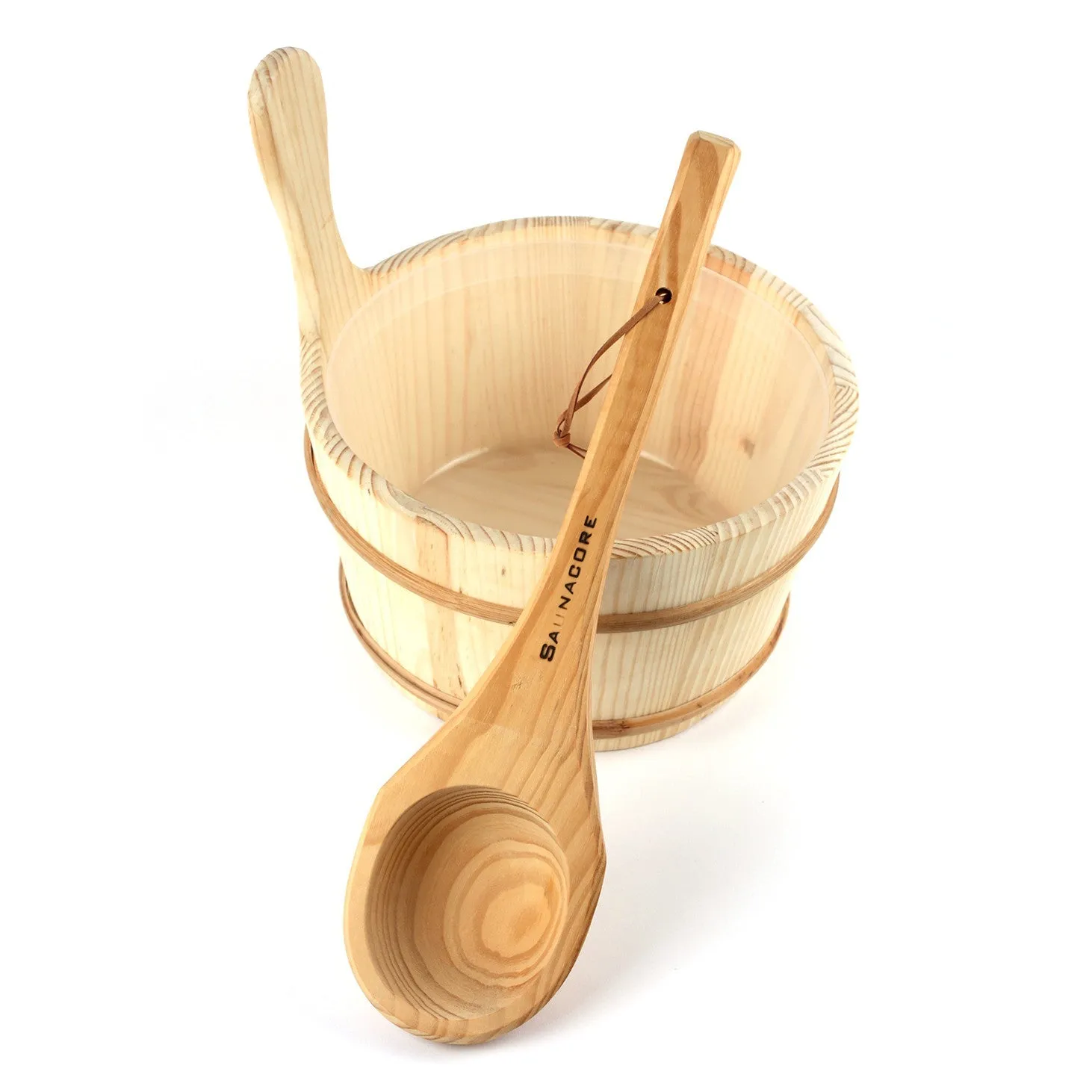 Sauna Buckets and Ladles