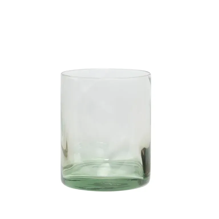 Textured Glass Tumbler (Amber   Pink)
